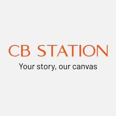 A picture of the logo for cb station.