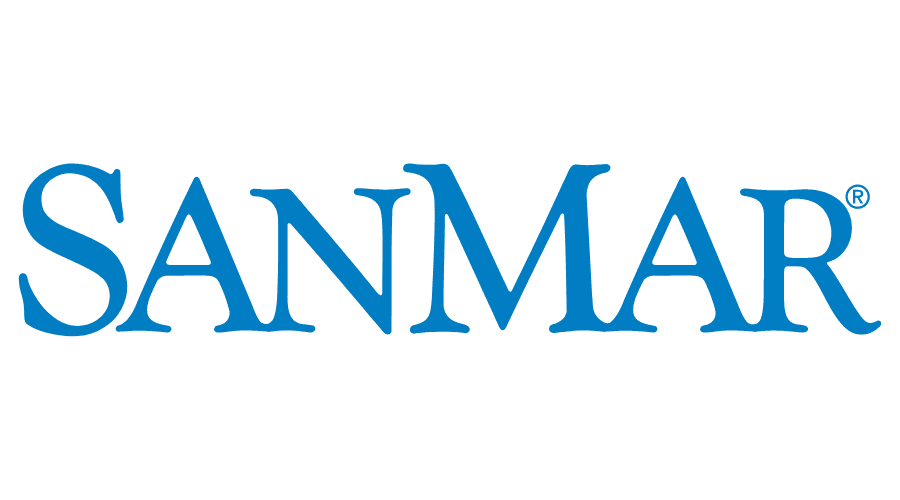 A blue logo of an animal