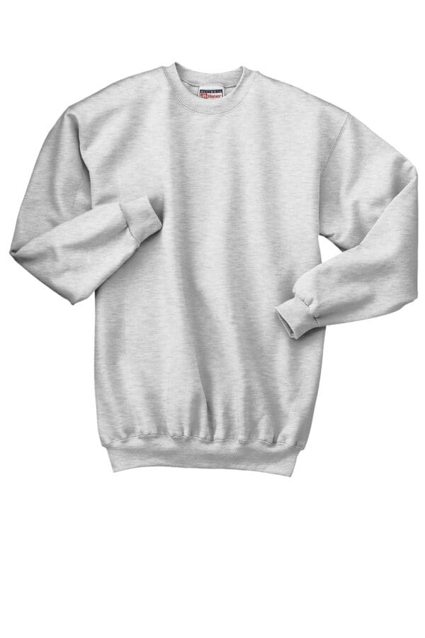 F260 Hanes Cotton Sweatshirt Embroidered - Image 2